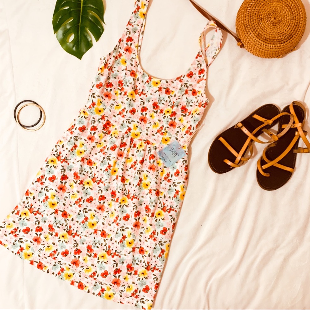 Forever 21 Sunny Spot white floral sundress